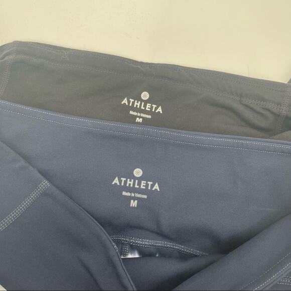 ATHLETA Bundle Capri Leggings Camo & Tie Dye Athletic Gym Run Fitness SZ Medium - Picture 5 of 15